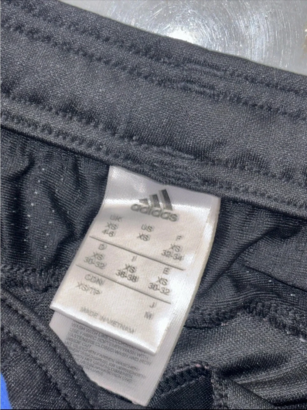 Adidas Tiro Climacool Mens SZ.XS Track Pants Red White Blue Stripes Zip Ankle